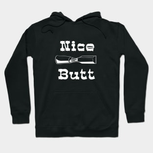 Nice Butt Dark Tee Hoodie